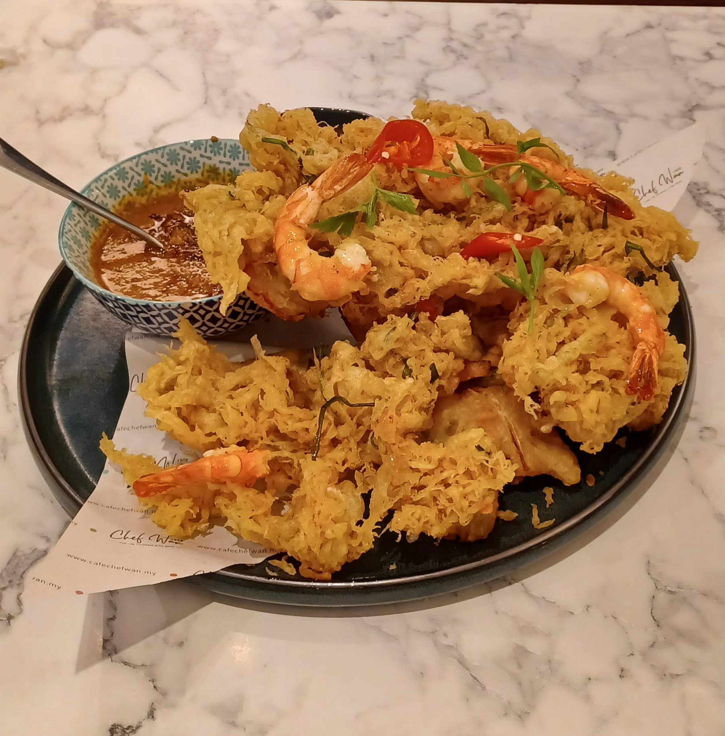 Cafe Chef Wan’s international selection