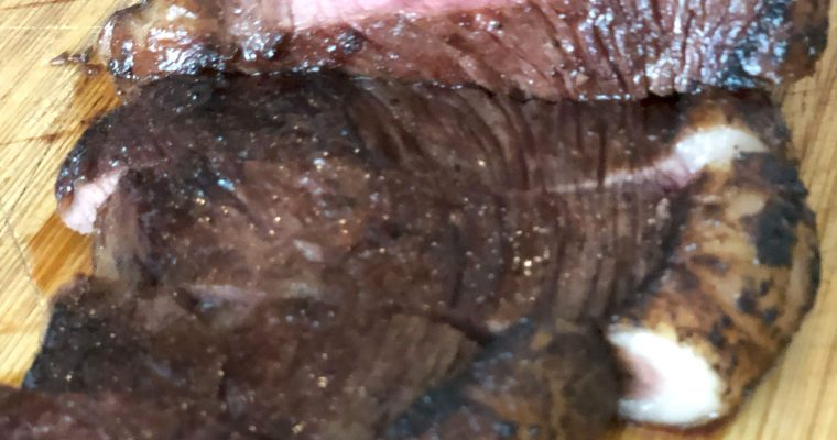 Butcher Carey raises the steaks