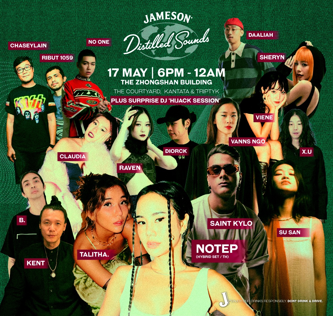 Jameson presents distilled sounds and a new limited edition bottle